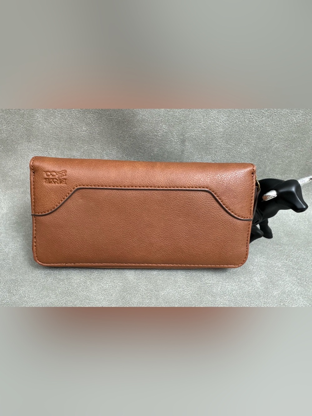 FRYE AND CO. Tan Leather Wallet Clutch